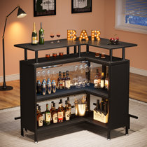 Stand up outlet bar table